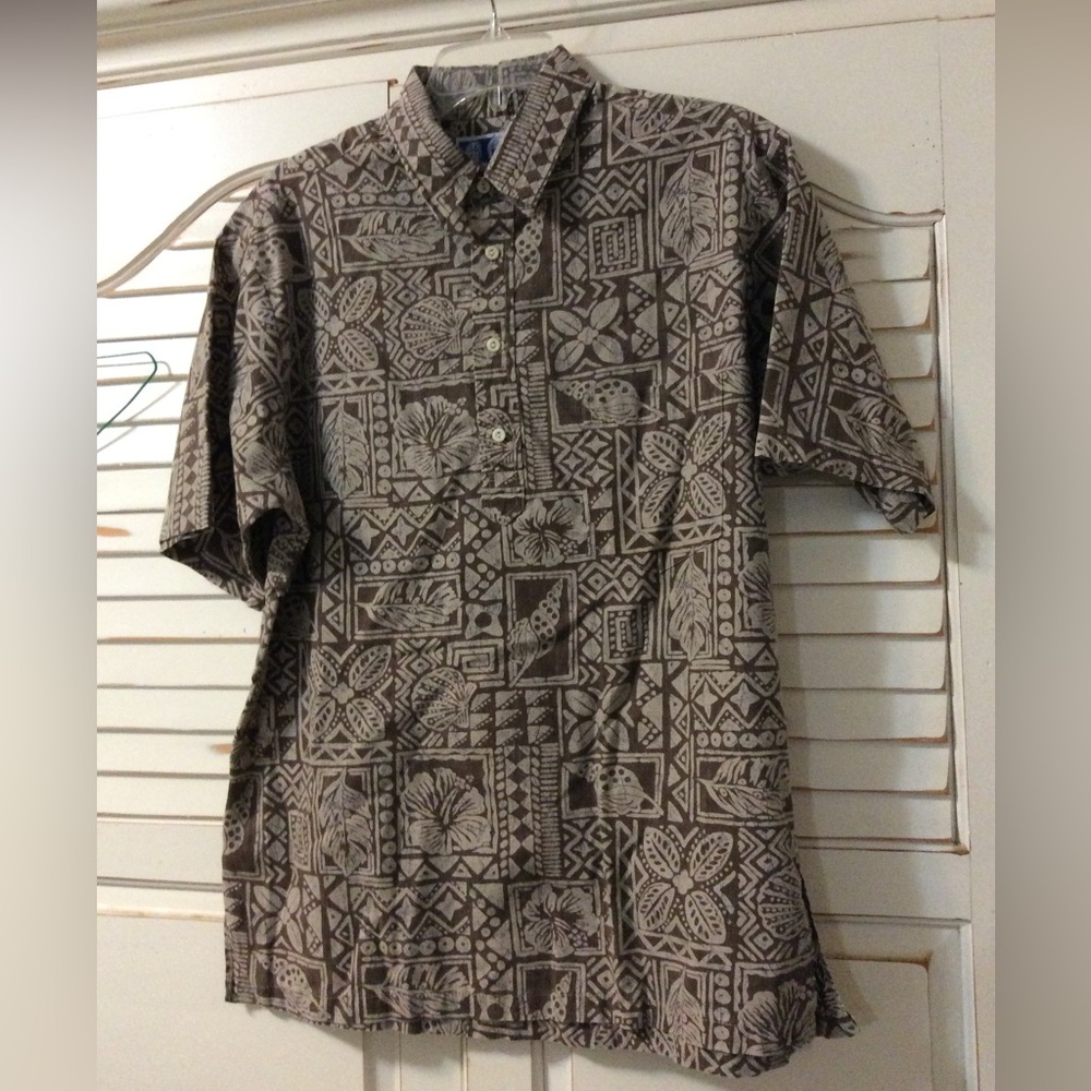 Men’s Aloha (Hawaiian) Shirt by RJC - Used, large